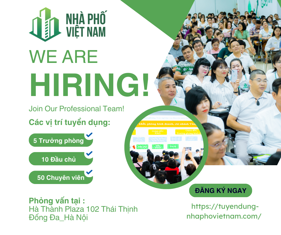 NHÀ PHỐ VIỆT NAM – NƠI BIẾN KHÁT VỌNG THÀNH HIỆN THỰC